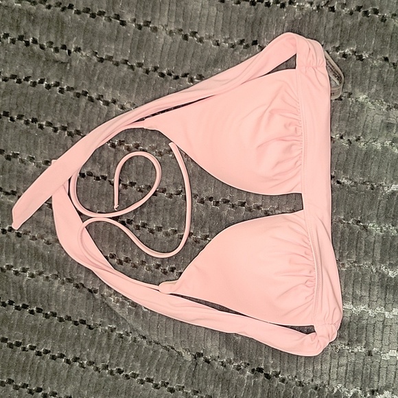 NWOT - Victoria Secret Push Up Halter Swim Top - Picture 1 of 4